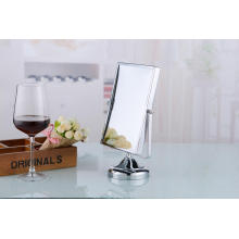 2015 Fashionable Square Metal Beauty Table Top Vanity Mirror